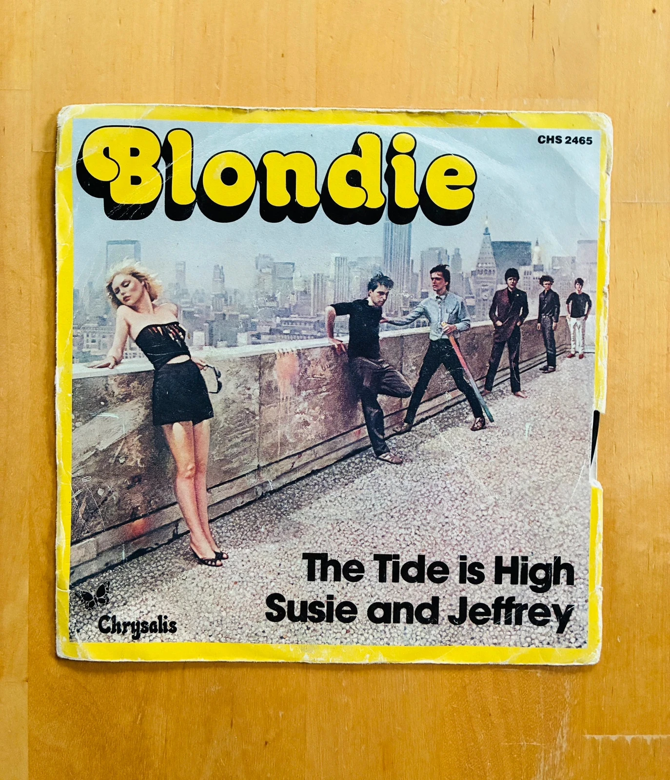 Disque vinyle Blondie The tide is high.